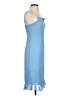American Eagle Outfitters 100% Polyester Polka Dots Blue Cocktail Dress Size 0 - photo 4