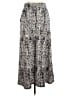 Robert Louis Print Gray Casual Skirt Size M - photo 1