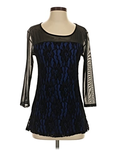 Wrapper 3/4 Sleeve Top (view 1)