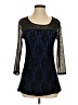 Wrapper Black 3/4 Sleeve Top Size S - photo 1