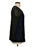 Wrapper Black 3/4 Sleeve Top Size S - photo 4