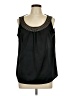 Dana Buchman Black Sleeveless Blouse Size L - photo 1