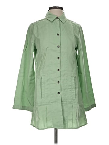 Soft Surroundings 3/4 Sleeve Button-Down Shirt (view 1)