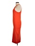Leith Solid Orange Casual Dress Size M - photo 5