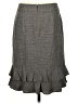 Classiques Entier Houndstooth Gray Formal Skirt Size 4 - photo 2