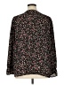 Renee C. Black Long Sleeve Blouse Size 1X - photo 2