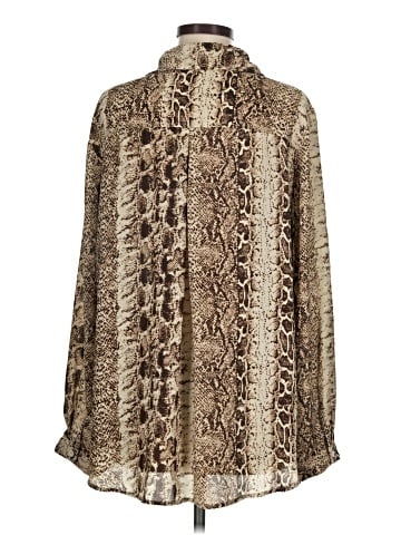 PrettyLittleThing Long Sleeve Blouse (view 2)