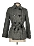 Giacca Chevron-herringbone Gray Coat Size M - photo 1