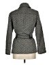 Giacca Chevron-herringbone Gray Coat Size M - photo 2