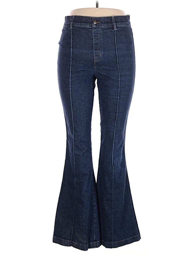 Pre-owned Spanx Jeans In Blue