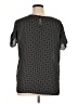 Counterparts 100% Polyester Polka Dots Black Short Sleeve Top Size XL - photo 2
