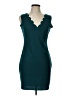 Shein Solid Teal Cocktail Dress Size L - photo 1
