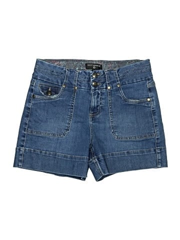 Dictionary Denim Shorts (view 1)