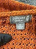 Cupcake 100% Polyester Orange Turtleneck Sweater Size M - photo 7