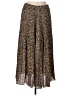 Max Studio 100% Polyester Paisley Brown Casual Skirt Size L - photo 1