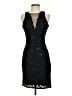 NW Nightway 100% Polyester Black Cocktail Dress Size 4 - photo 1