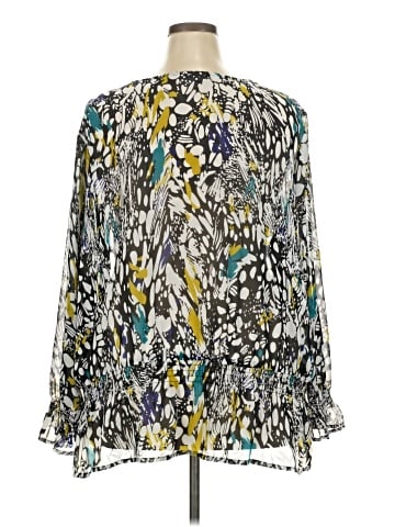 Fashion Bug Long Sleeve Blouse (view 2)