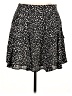 Nue Options 100% Polyester Animal Print Black Casual Skirt Size 14 Petite - photo 1