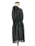 My Story 100% Polyester Stripes Black Casual Dress Size M - photo 4