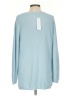 525 America 100% Cotton Solid Blue Pullover Sweater Size S - photo 2