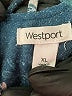 Westport Paisley Teal Pullover Sweater Size XL - photo 7