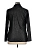 Chaus Metallic Black Long Sleeve Blouse Size XL - photo 2