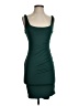 Bebe Solid Green Cocktail Dress Size XS - photo 1