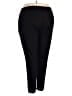 White Mark Solid Black Active Pants Size 2X - photo 2