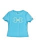 Under Armour Blue Short Sleeve Top Size 6 - photo 1