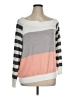 Torrid Color Block Gray Pullover Sweater Size 1X Plus (1) - photo 1