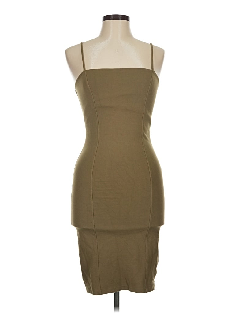Pre-owned Forever 21 Cocktail Dress In Tan