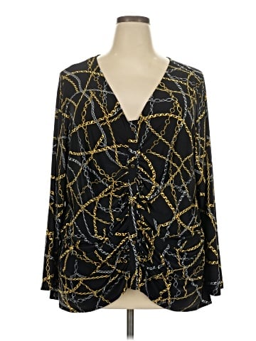 INC International Concepts Long Sleeve Blouse (view 1)