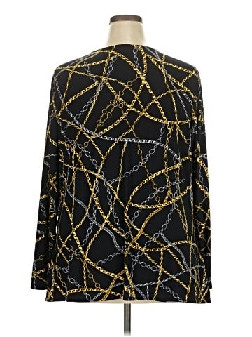 INC International Concepts Long Sleeve Blouse (view 2)