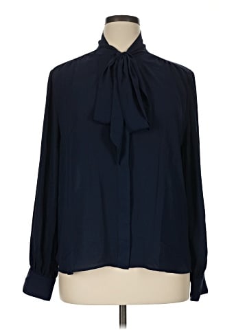 Ann Taylor LOFT Long Sleeve Blouse (view 1)