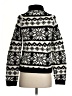 Ann Taylor Print Black Pullover Sweater Size S - photo 2