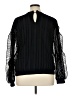 Daniel Rainn 100% Polyester Black Long Sleeve Blouse Size XL - photo 2