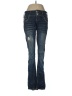 Almost Famous Hearts Blue Jeans Size 9 - photo 1