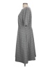 Croft & Barrow Houndstooth Gray Casual Dress Size L - photo 5