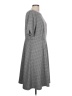 Croft & Barrow Houndstooth Gray Casual Dress Size L - photo 4