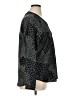 Daniel Rainn 100% Polyester Animal Print Black Long Sleeve Blouse Size XL - photo 4