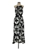 Athleta 100% Polyester Print Black Casual Dress Size S (estimated) - photo 1