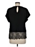 MICHAEL Michael Kors Black Short Sleeve Top Size M (petite) - photo 2