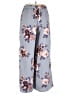 Gypsies & Moondust 100% Polyester Floral Gray Casual Pants Size XL - photo 2
