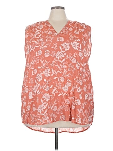 Como Blu Sleeveless Blouse (view 1)