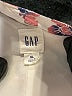 Gap 100% Rayon Print White Casual Dress Size XL - photo 7