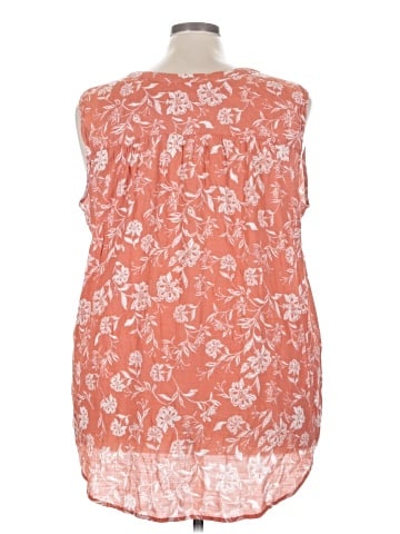 Como Blu Sleeveless Blouse (view 2)