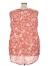 Como Blu Orange Sleeveless Blouse Size 4X - photo 2