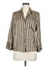 Zara Basic Gold 3/4 Sleeve Blouse Size M - photo 1