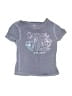 Justice Blue Short Sleeve T-Shirt Size M (toddler) - photo 1