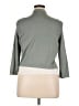 Peruvian Connection 100% Pima Cotton Green Gray Cardigan Size XL - photo 2